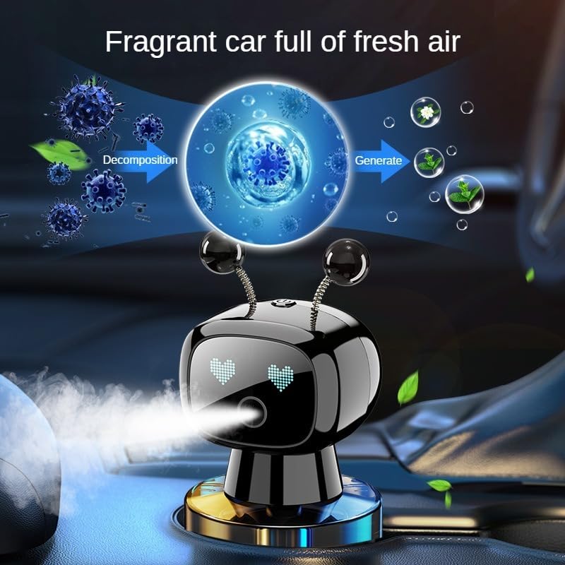 Mini Car Robot Fragrance Humidifier - Image 6