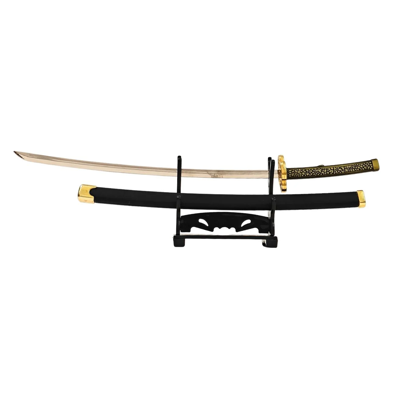 Mini Metal Katana (not sharp, 24 cm) | Button open (katana stand not included) - Image 23
