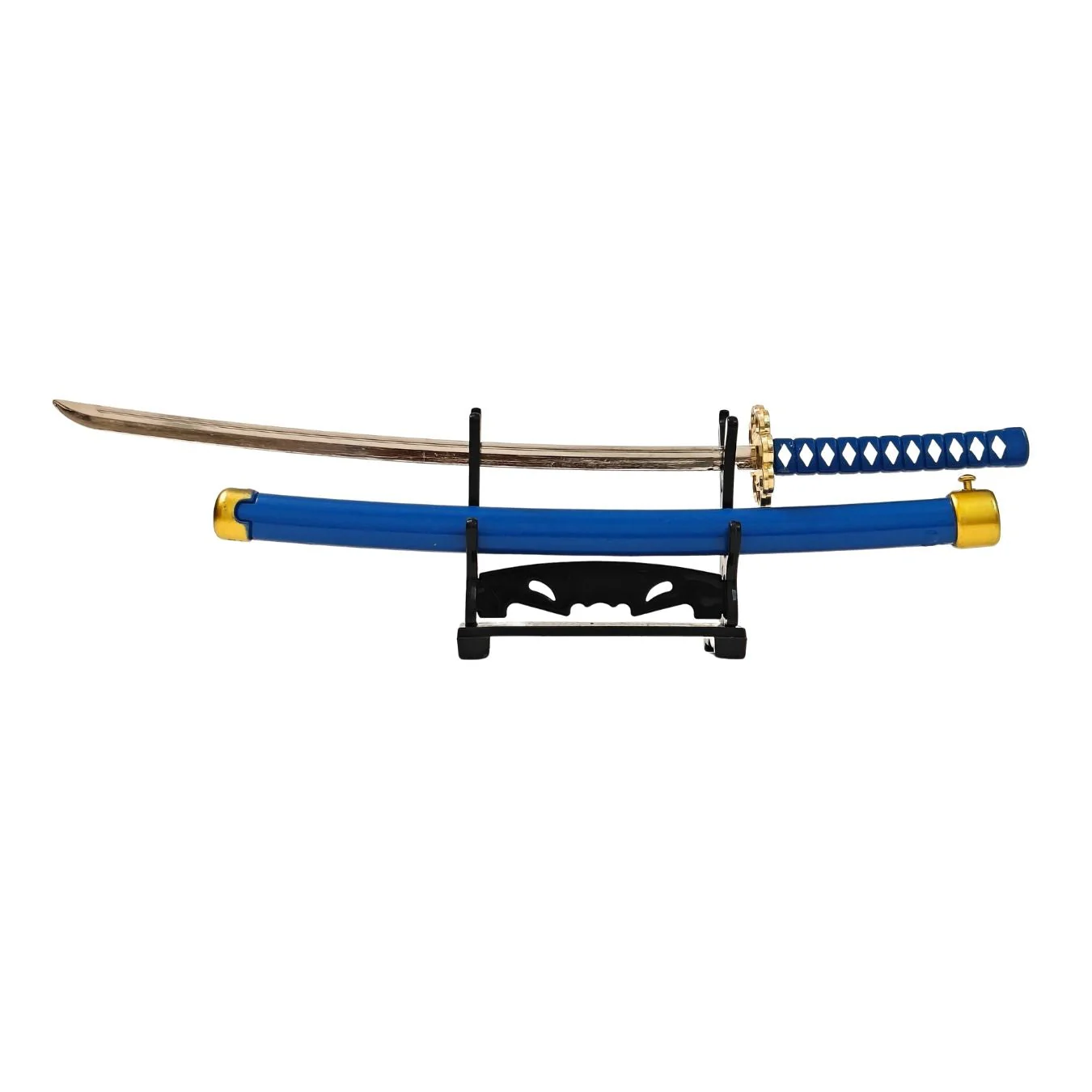 Mini Metal Katana (not sharp, 24 cm) | Button open (katana stand not included) - Image 29