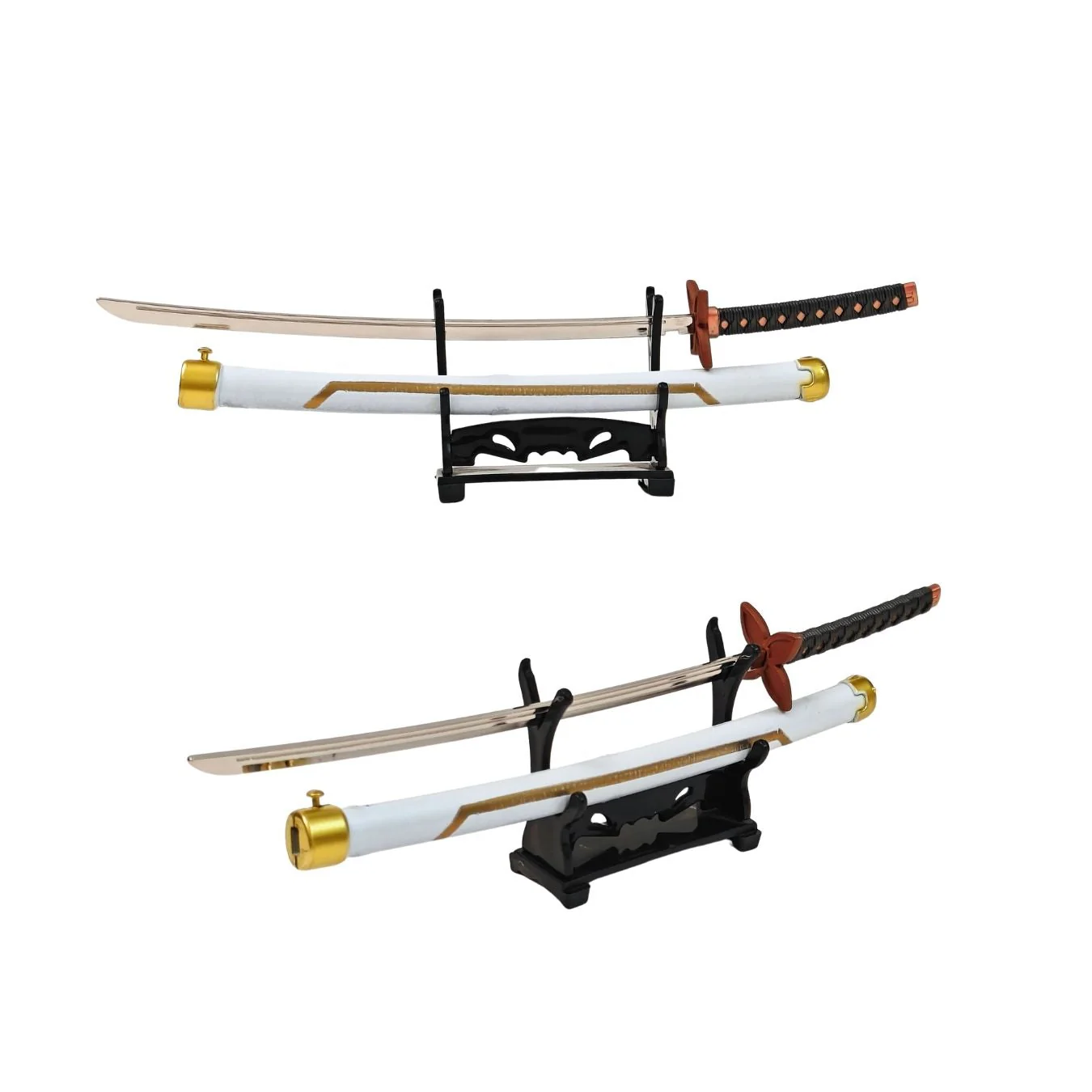 Mini Metal Katana (not sharp, 24 cm) | Button open (katana stand not included) - Image 40