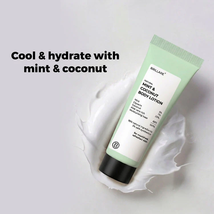 Mini Mint & Coconut Body Lotion (20ml) - Image 2