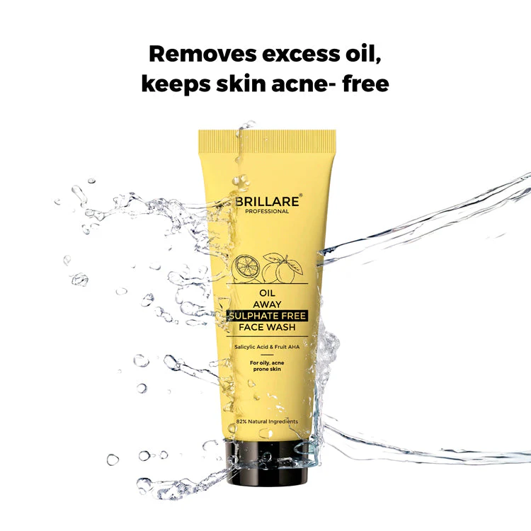 Mini Oil Away Face Wash For Oily, Acne Prone Skin (20ml) - Image 2