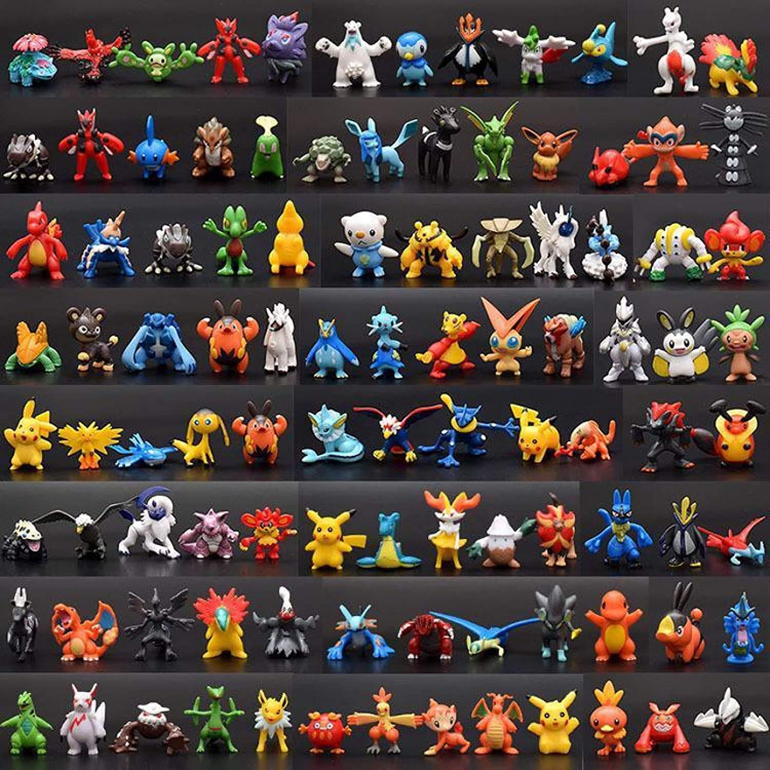 Mini Pokemon Figures 24 piece set (random figures, all unique) - Image 3