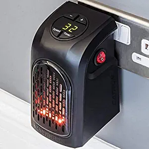Mini portable wall outlet Fan blower heater with Advanced Ceramic Technology (400 W) - Image 2