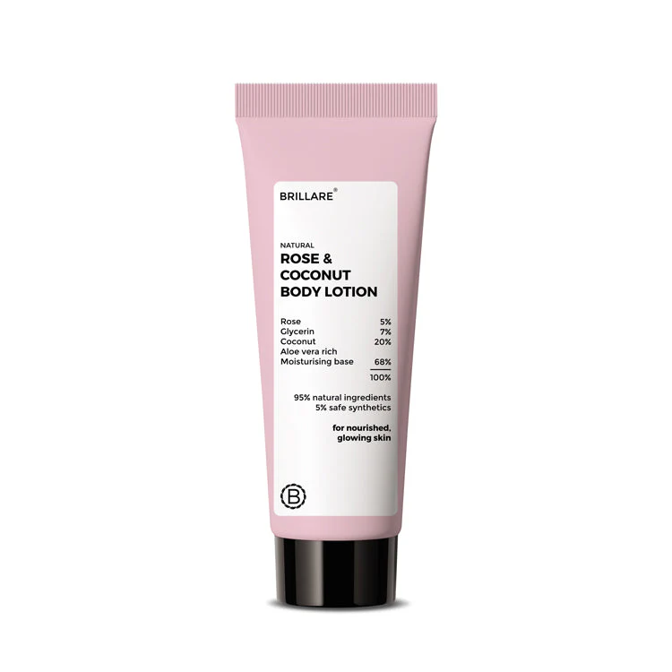 Mini Rose & Coconut Body Lotion (20ml) - Image 7