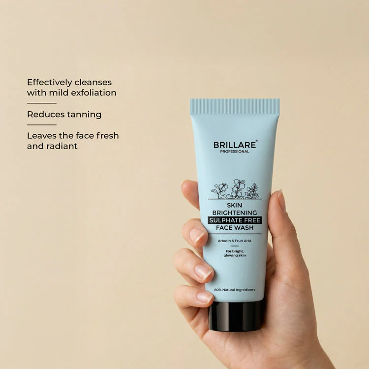 Mini Skin Brightening Face Wash For Reducing Pigmentation (20ml) - Image 3