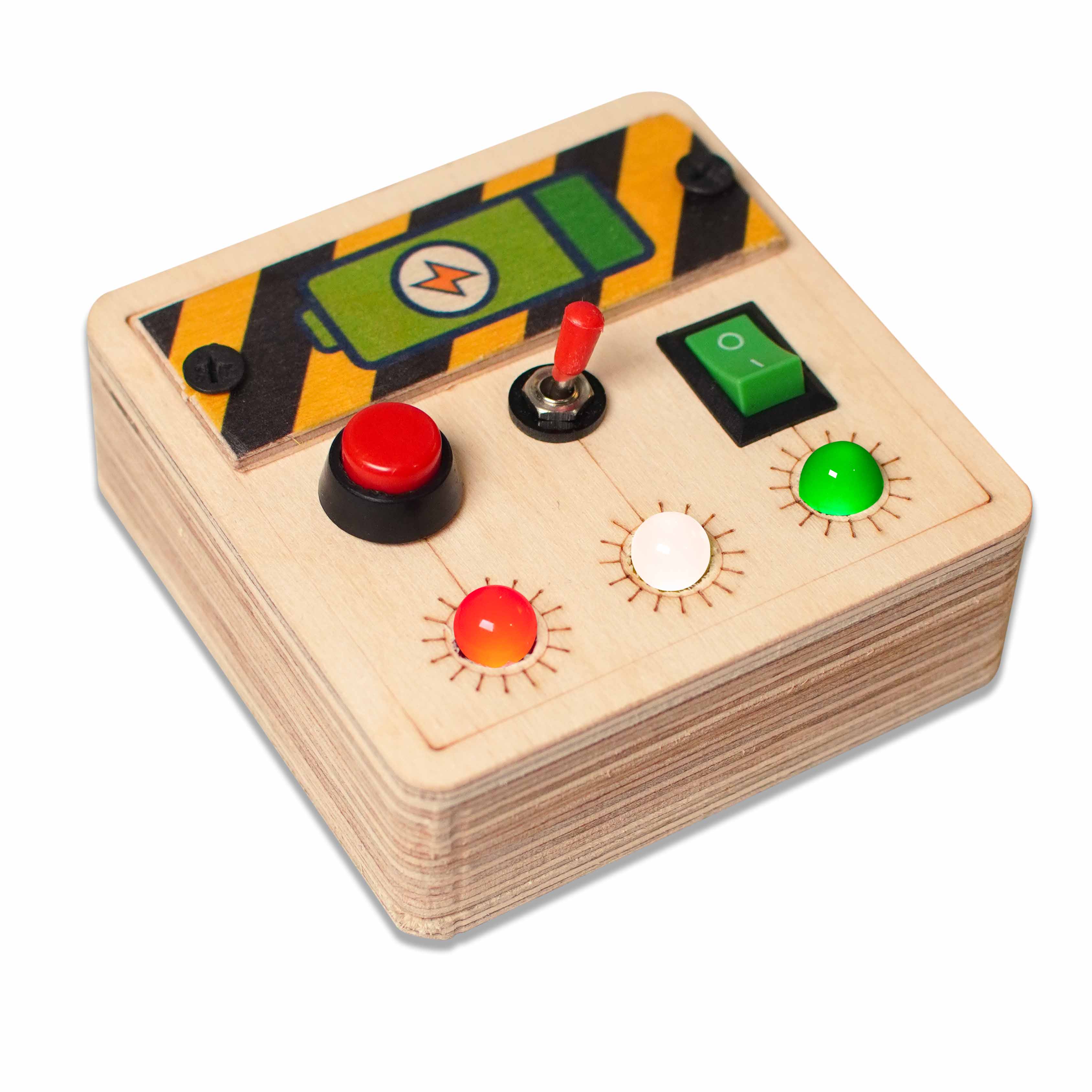 Mini Switch Montessori Busy Board-V4 - Image 6