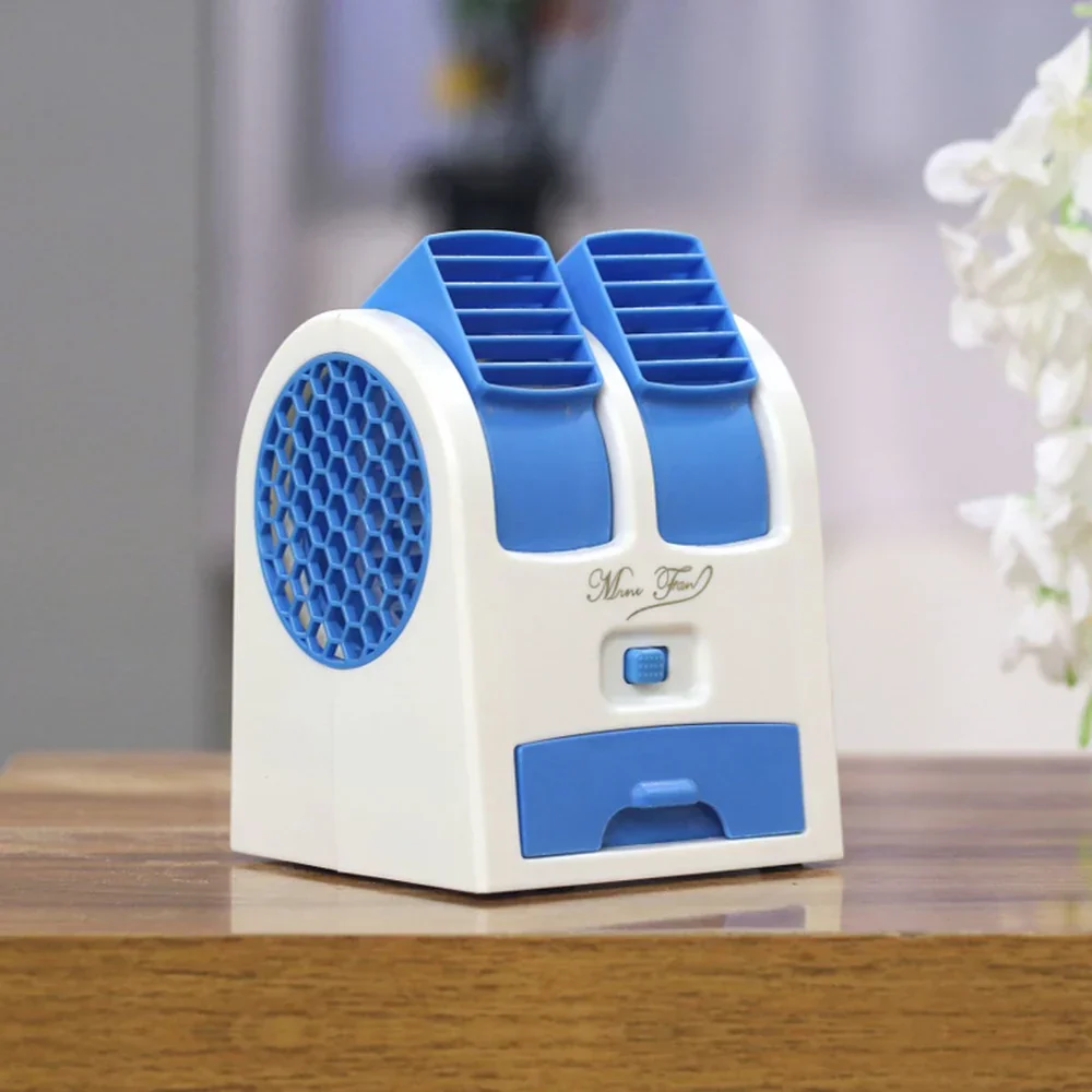 Mini USB Air Cooler Fan with Ice & Fragrance Option | Portable Personal Cooling Fan for Car, Office & Home | Color may vary - Image 8