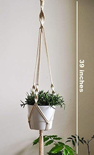 Minimalist Macrame Plant Hanger - Image 3