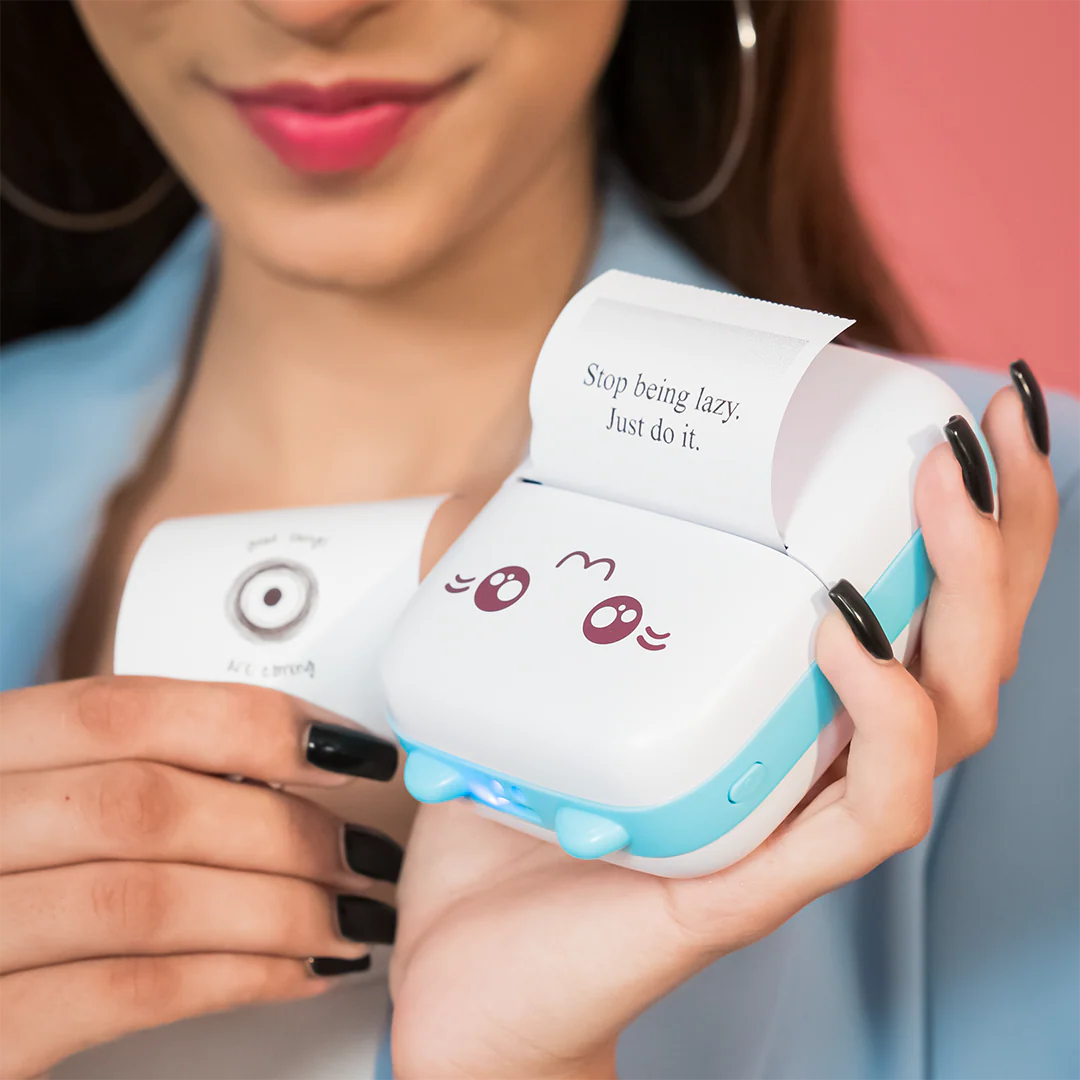 MiniPrint: Portable Bluetooth Thermal Printer with Ink-Free Printing for Labels, Photos & Notes (Android & iOS Compatible) - Image 11