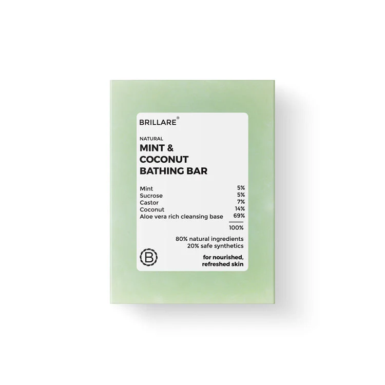 Mint & Coconut Bathing Bar - Image 2