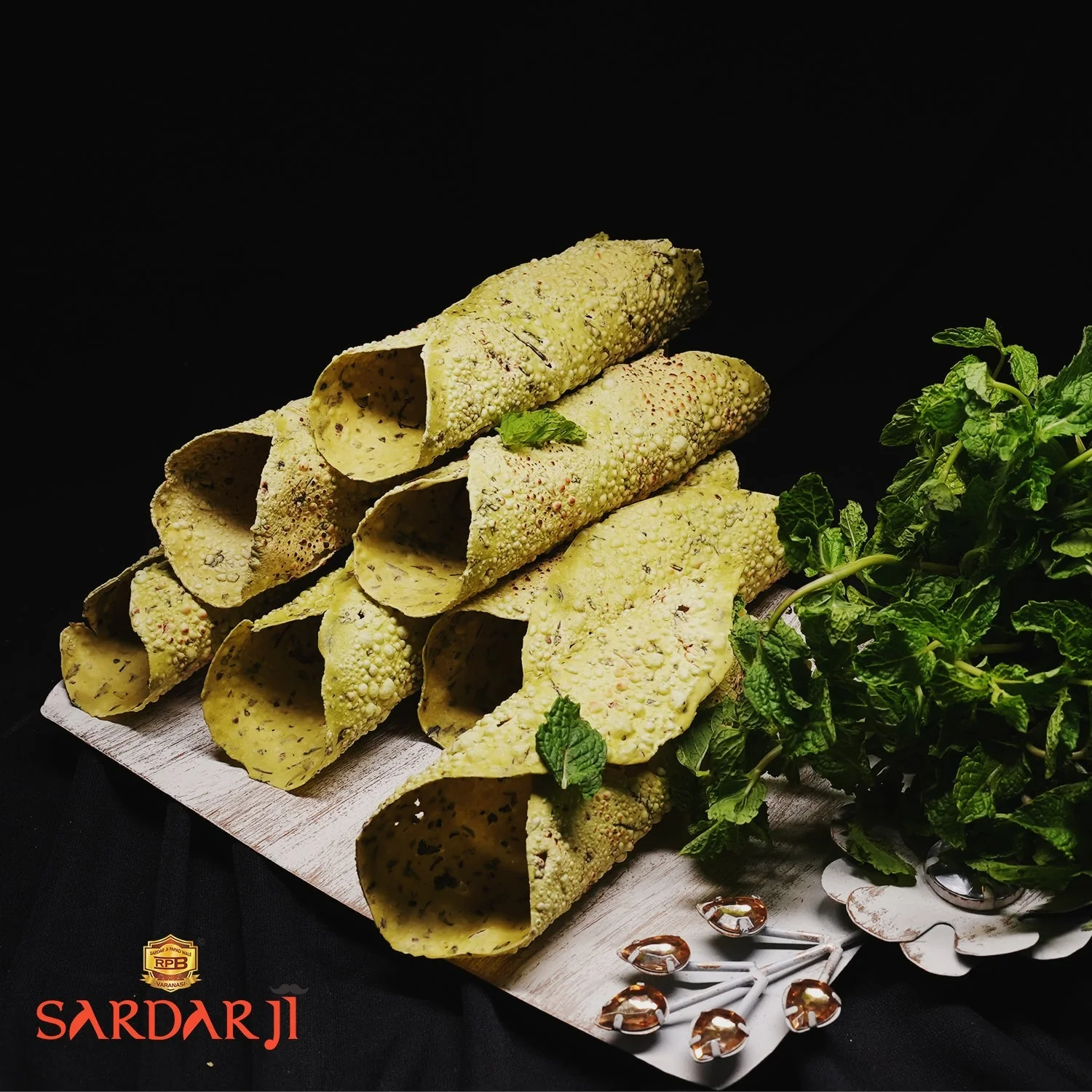 Mint Pudina Papad - Image 3