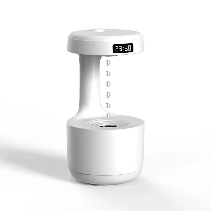 Mirage: The Illusion Anti-Gravity Humidifier with Floating Water Effect, LED Clock Display & Auto Shut-Off (800ml) - Image 16