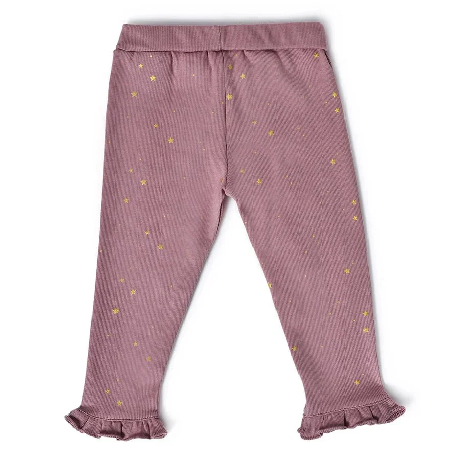 Misty Ballerina White Baby Girl Sweatshirt & Pajama Set - Image 9