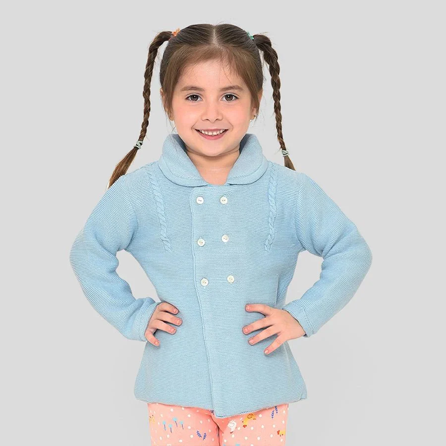 Misty Double Breasted Winter Coat For Baby Girl - Image 7