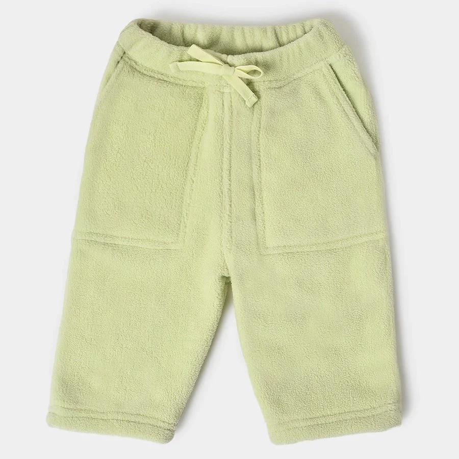 Misty Green Knitted Pyjamas For Baby Boy - Image 2