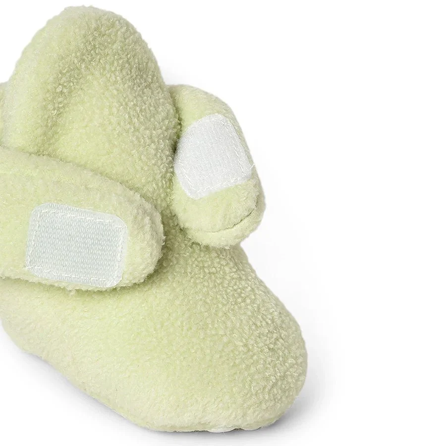 Misty Moose Antipill Newborn Booties Green - Image 8