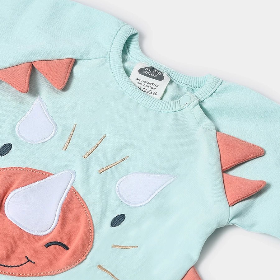 Misty Rhino Baby Sleep Suit For Boys - Image 4