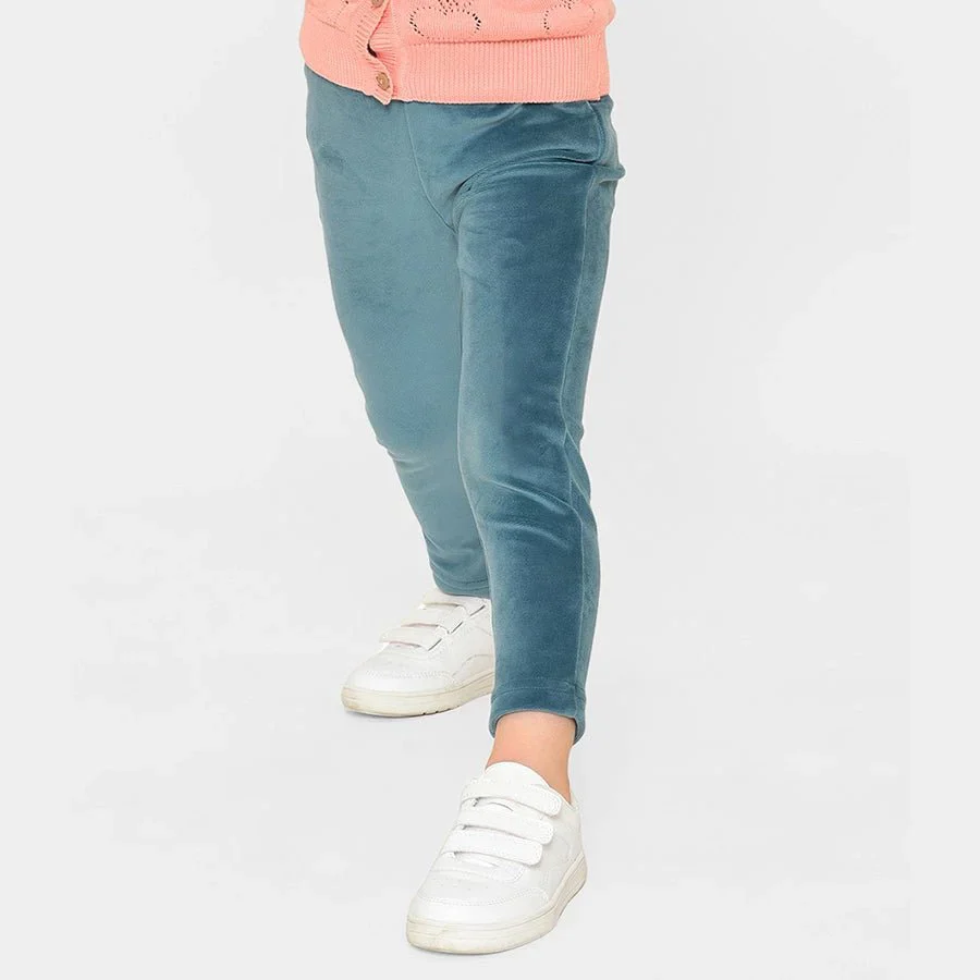 Misty Solid Baby Legging For Girls