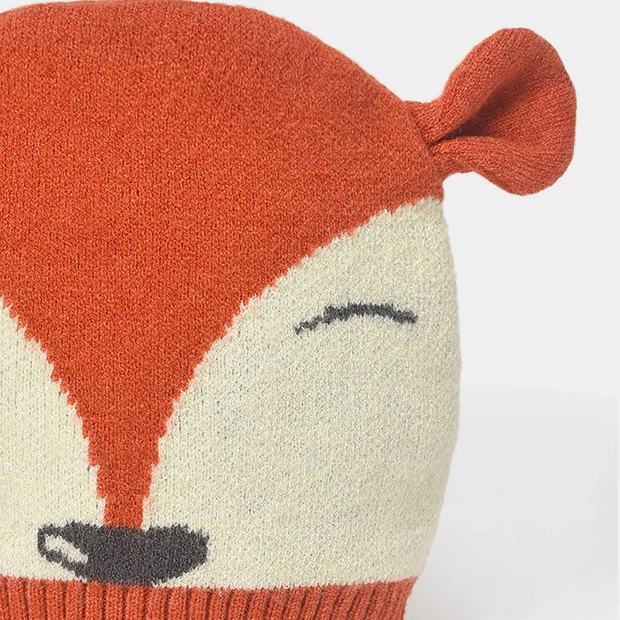 Misty Vixen Knitted Baby Cap & Mitten Set Rustic Cotton - Image 5