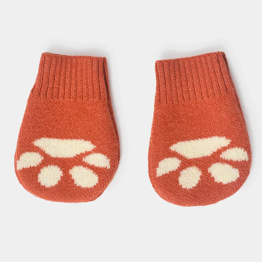 Misty Vixen Knitted Baby Cap & Mitten Set Rustic Cotton - Image 7