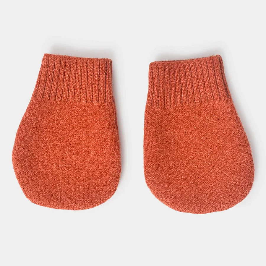 Misty Vixen Knitted Baby Cap & Mitten Set Rustic Cotton - Image 8