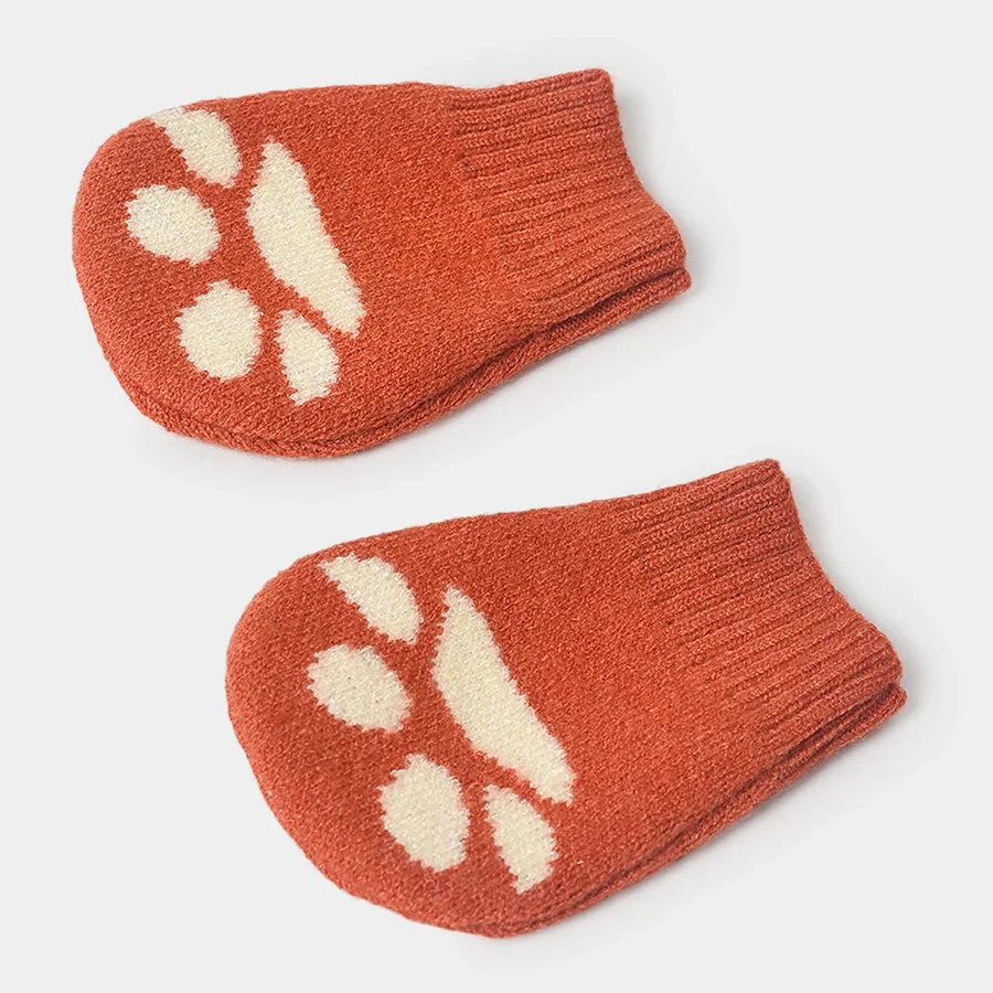 Misty Vixen Knitted Baby Cap & Mitten Set Rustic Cotton - Image 9