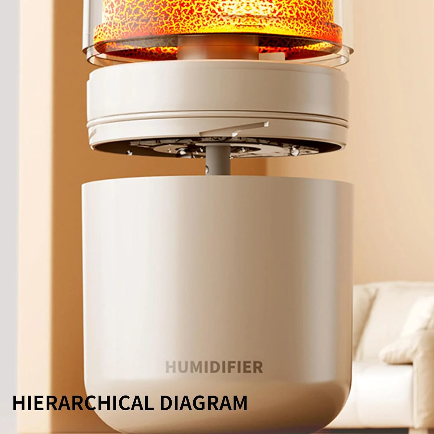 Mistyc: 300ml Mini Volcano Humidifier with USB Power, Dual Mist Modes & Auto Shut-Off for Home, Office & Travel - Image 6
