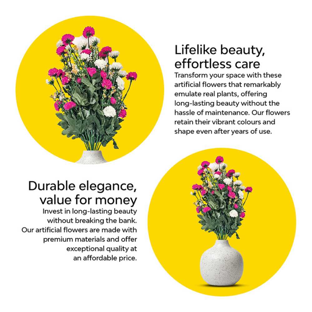 Mixed Chrysanthemum Artificial Flowers - Image 18