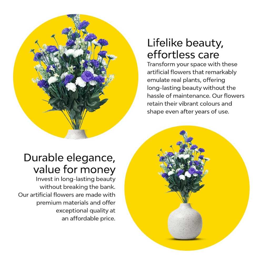 Mixed Chrysanthemum Artificial Flowers - Image 32
