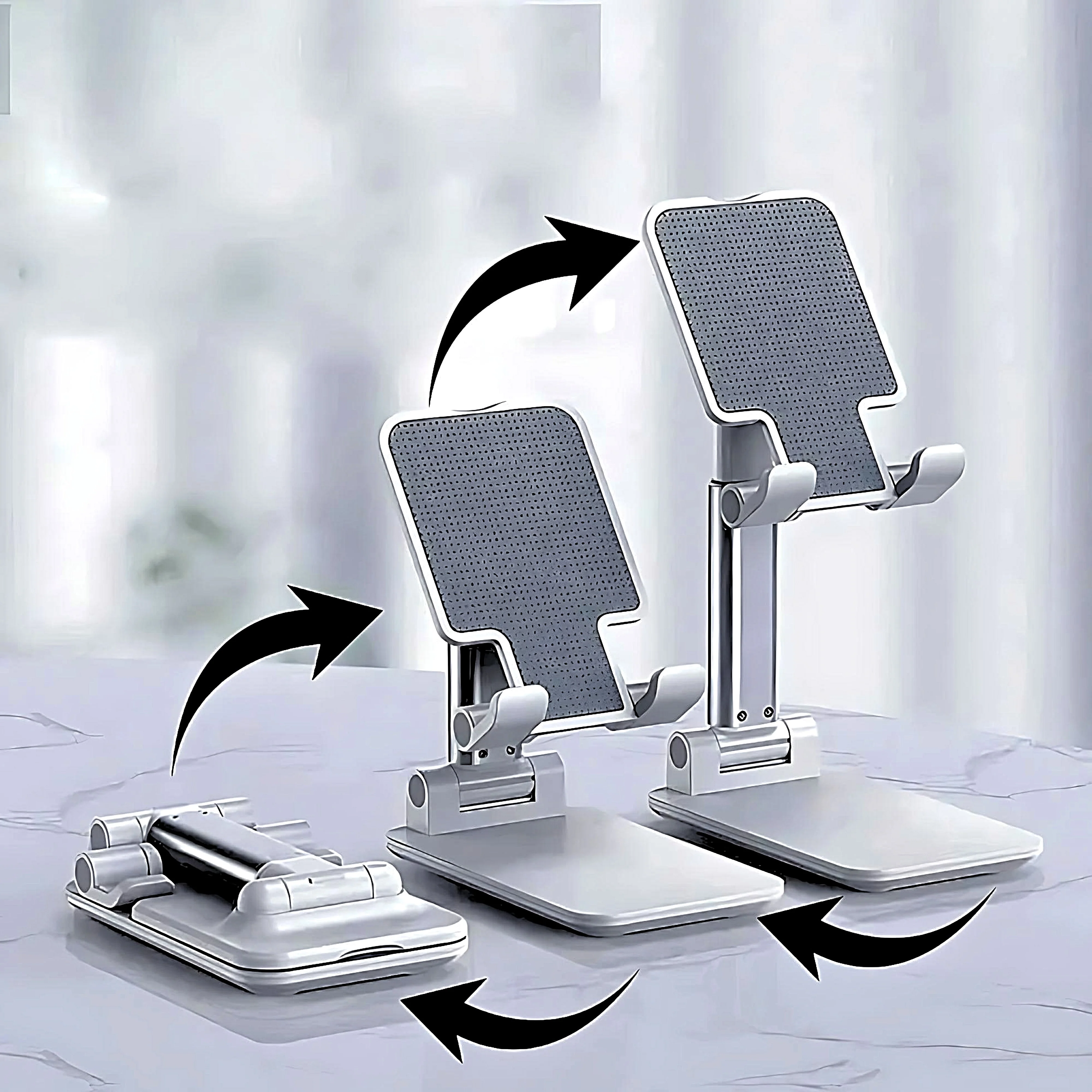 Mobile Phone Stand for Desk, Foldable Portable Adjustable _jumbo_Spl - Image 4