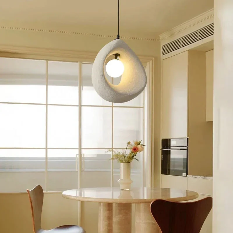 Modern Earthy style pendant light Chandelier for Living Room Outdoor Light - Warm White - Image 8