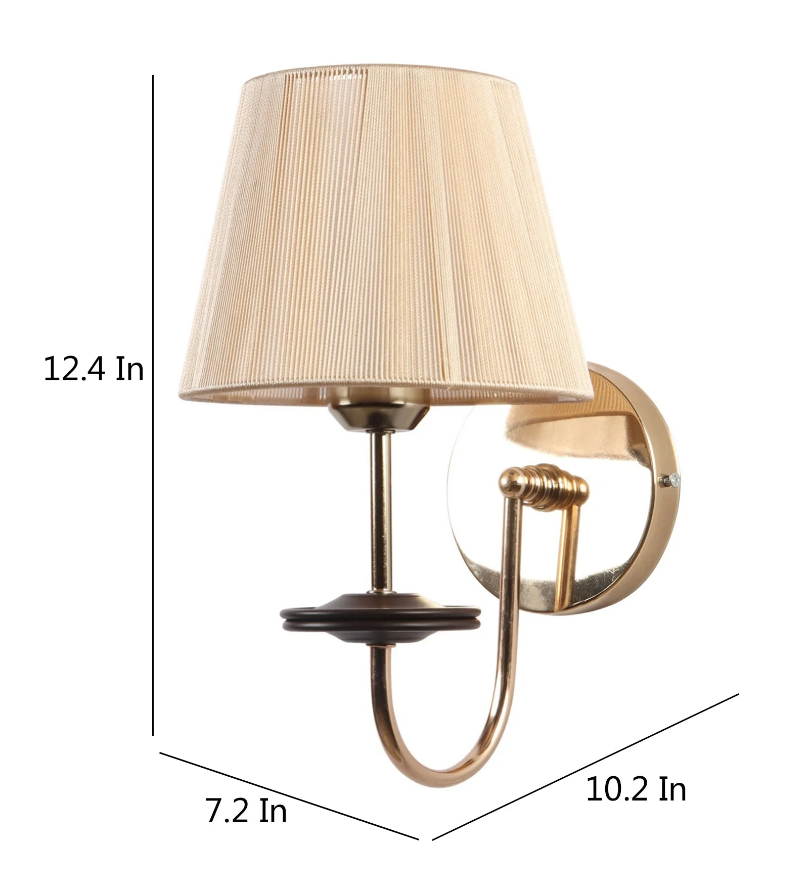 Modern Fabric Wall Light - Image 7