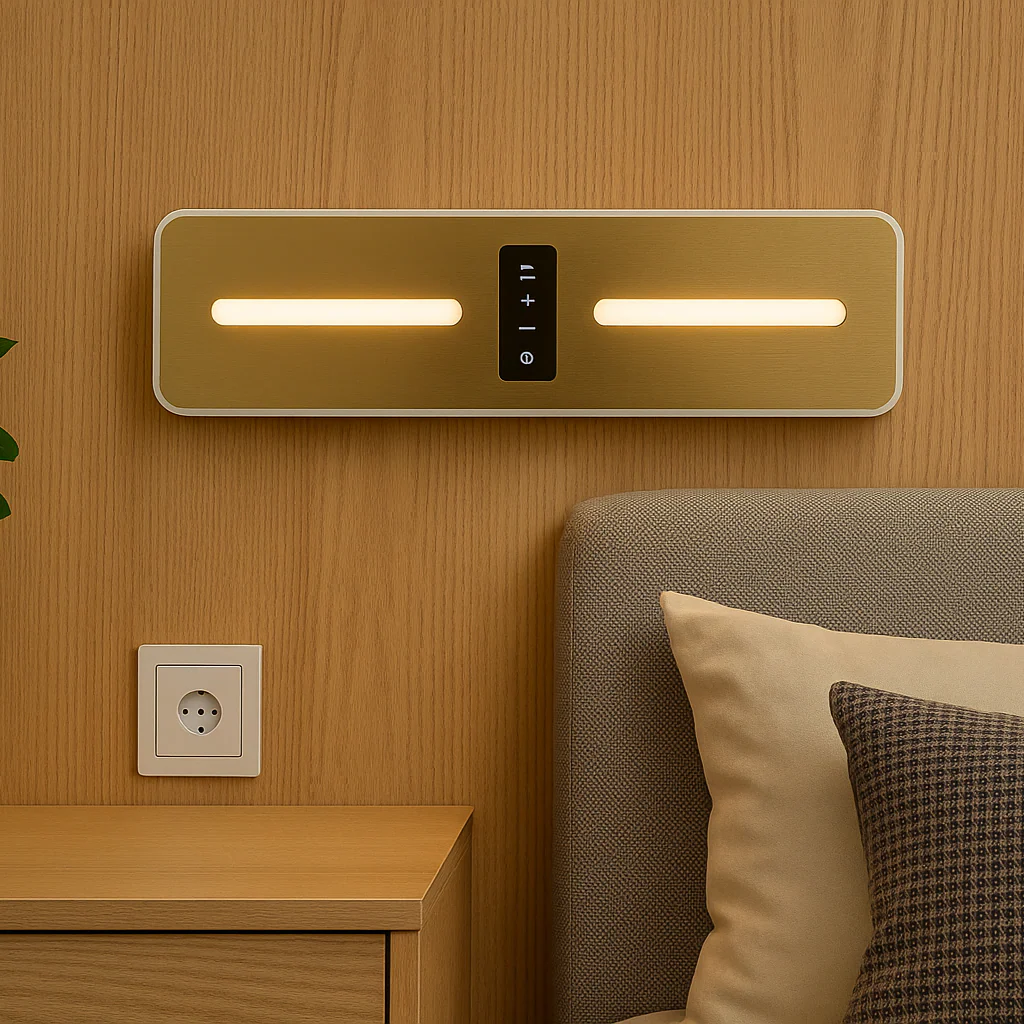 Modern Touch Control Wall Light – Dual Strip LED, 3 Color Modes, Dimmable - Image 2