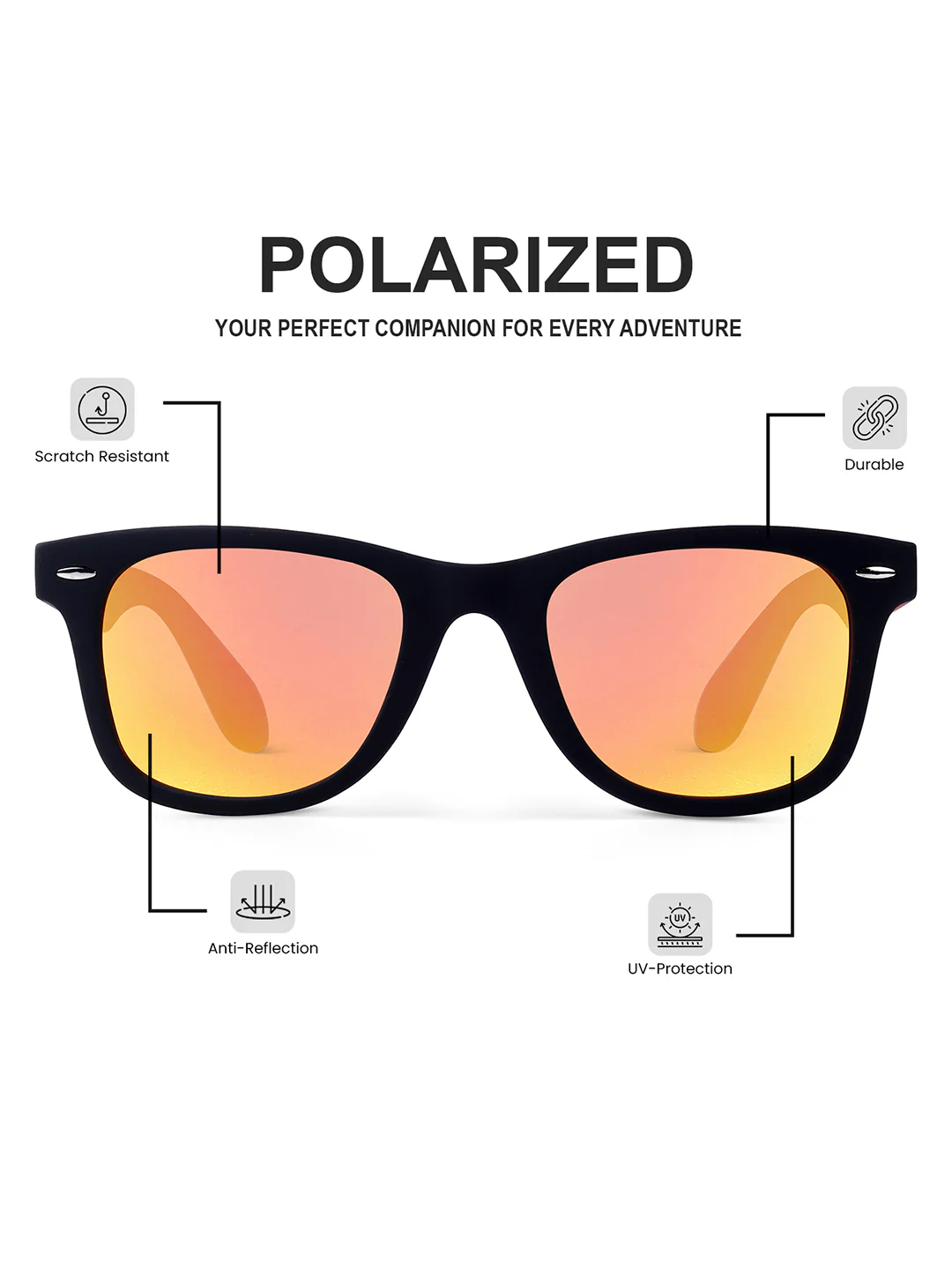 Modern Voyager Polarized Sports Sunglasses - Image 4