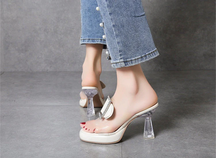 Molly Transparent Heels - Image 3