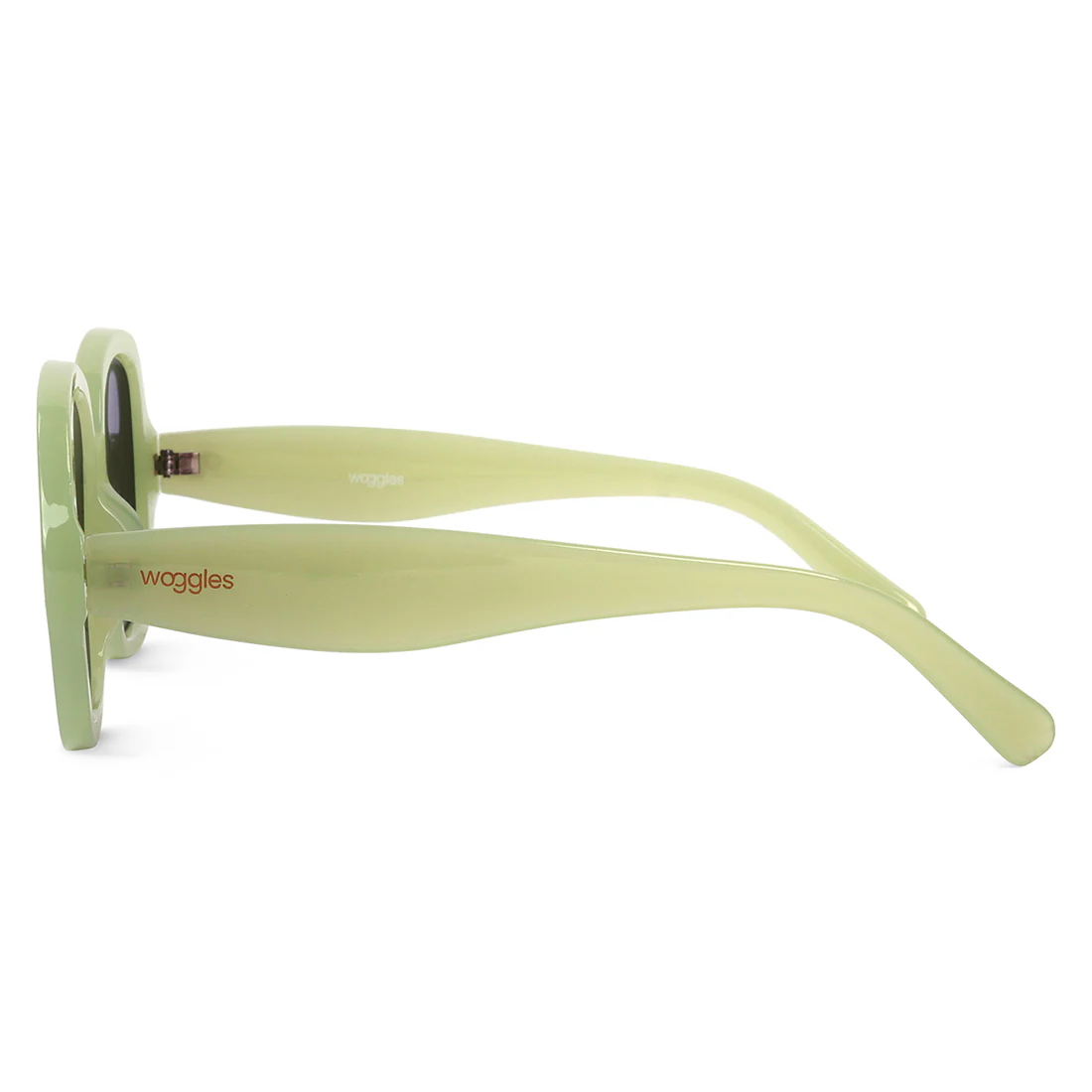 Monochromatic Green Square Sunglasses - Image 5