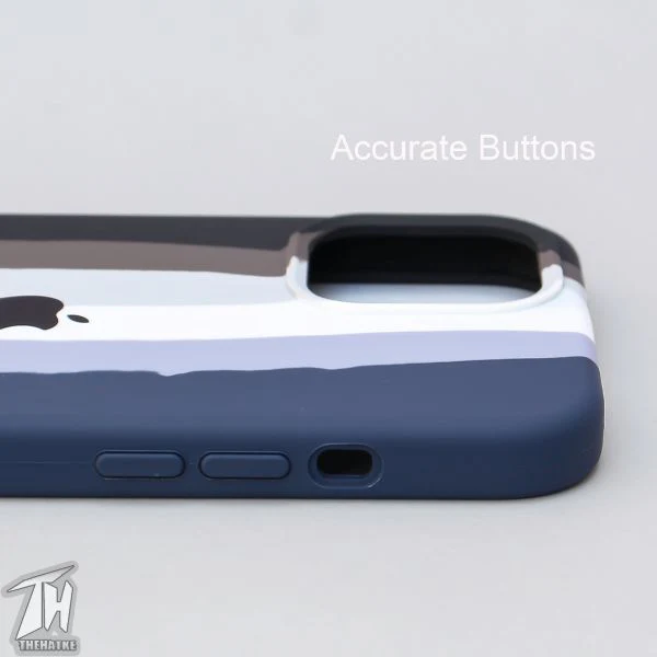 Monochrome Silicone Case For Apple Iphone 12 - Image 4