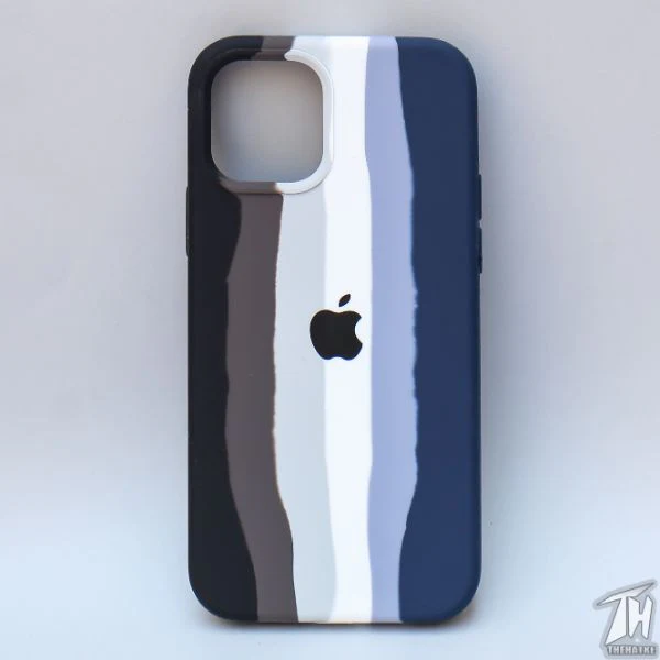 Monochrome Silicone Case For Apple Iphone 12 Pro Max - Image 2