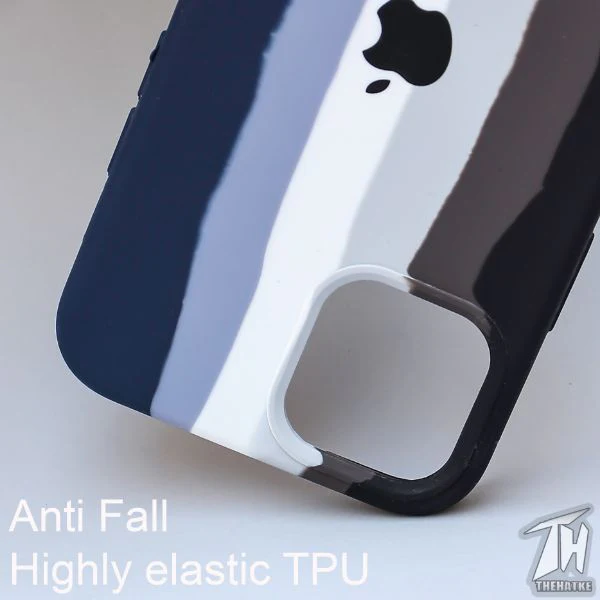 Monochrome Silicone Case For Apple Iphone 12 Pro Max - Image 3