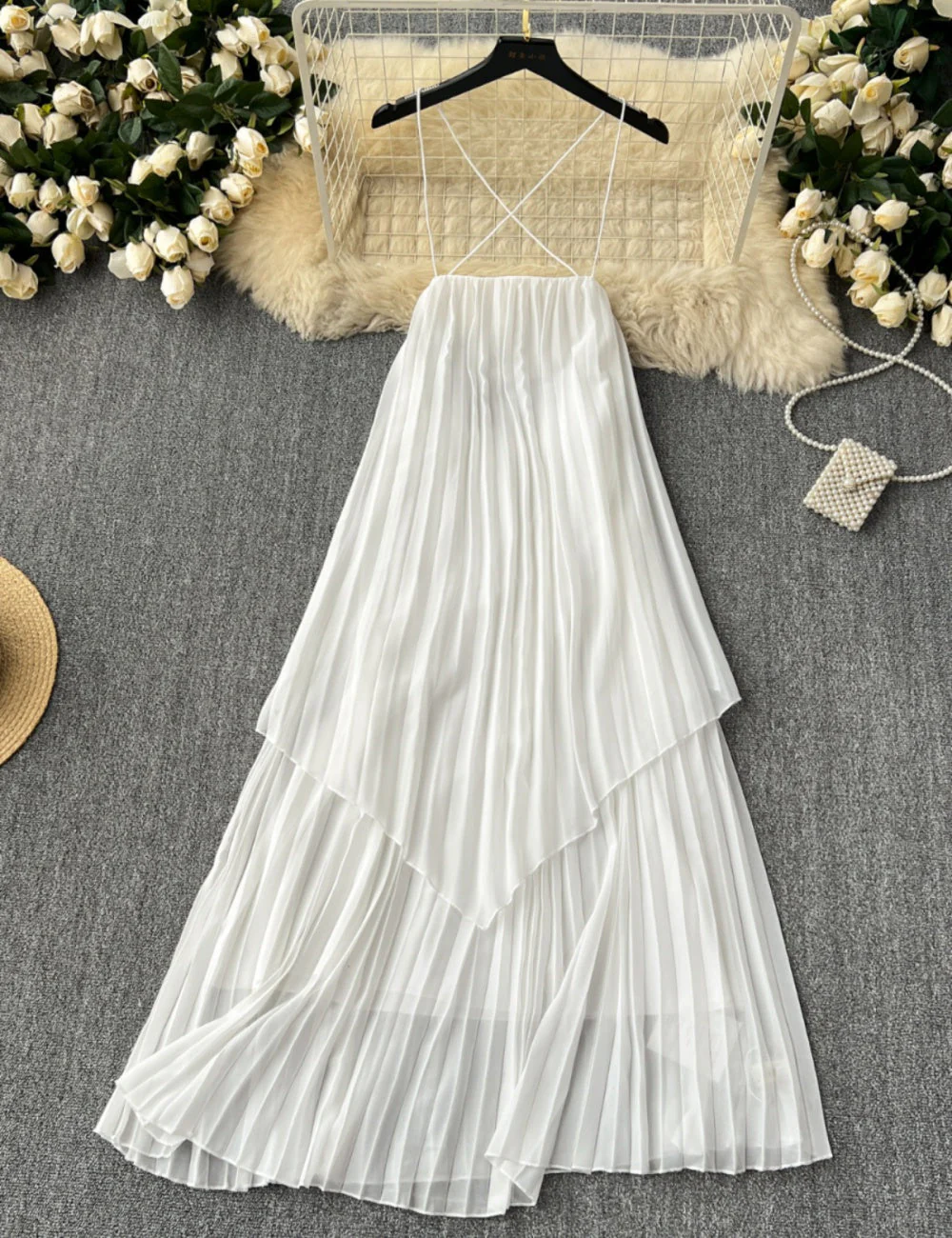 Monroe Spaghetti Dress - Image 3