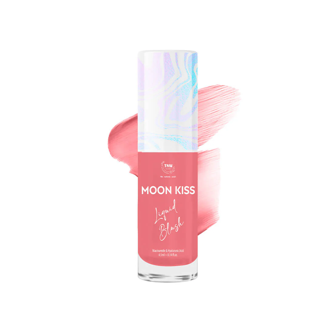 Moon Kiss Liquid Blush | Dewy & Long-Lasting Cheek Tint (Combo blush with brush) - Image 6