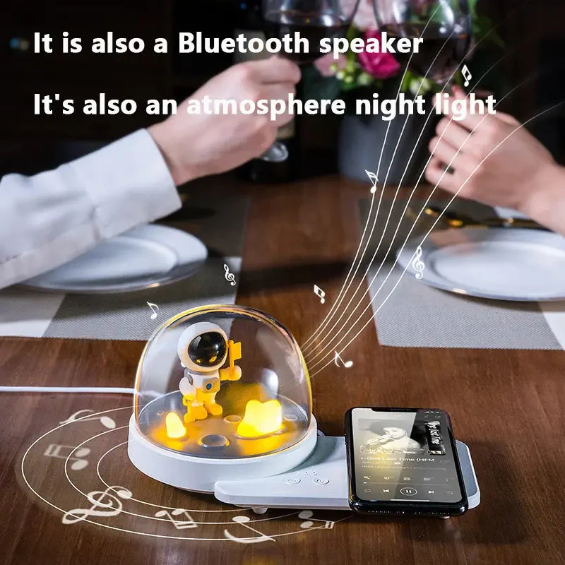 Moon Landing Bluetooth Speaker & Wireless Charging