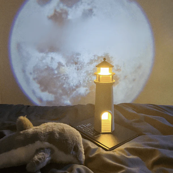 Moon Projection Lighthouse Lamp - Image 2