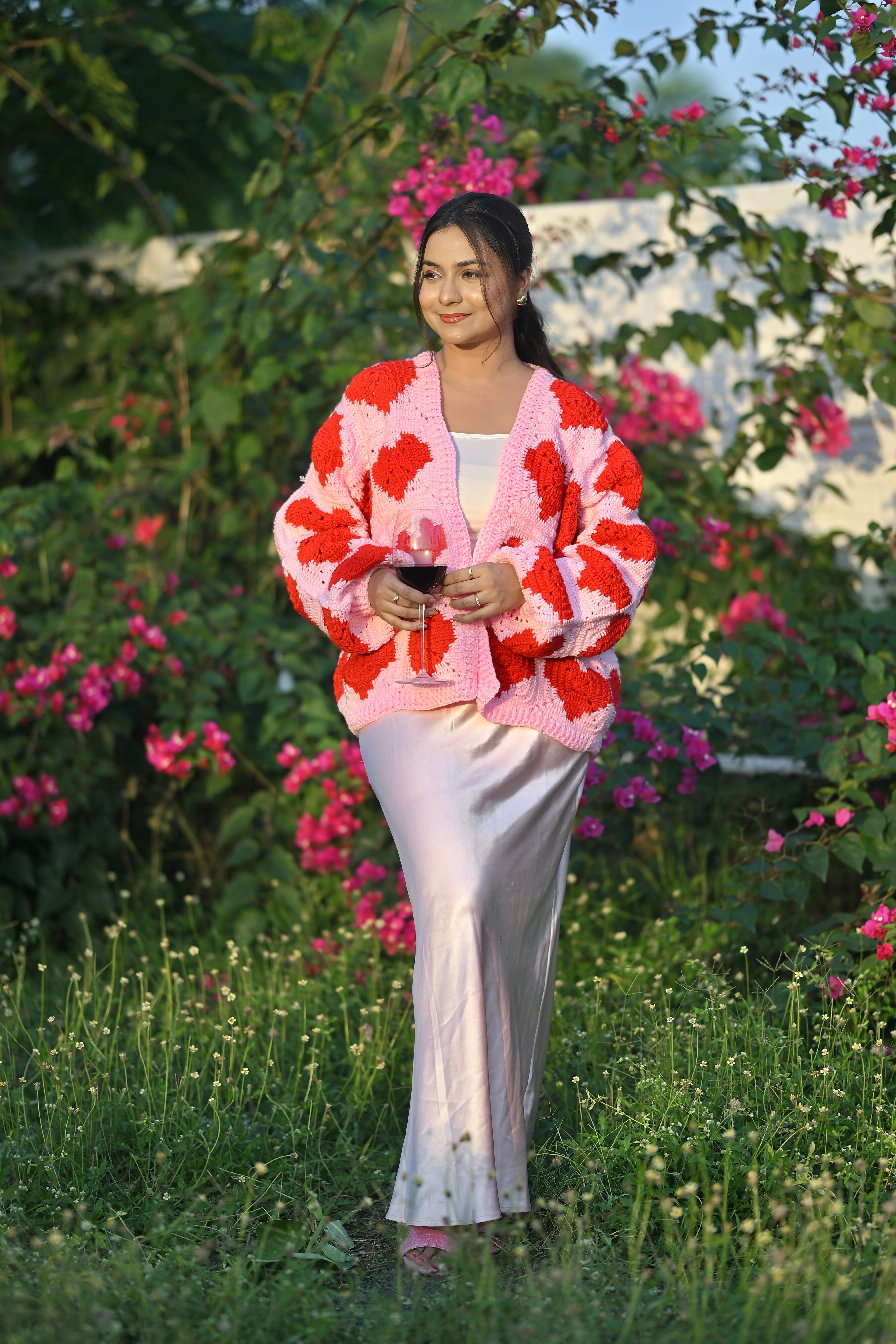 Morgana Heart Cardigan - Image 3
