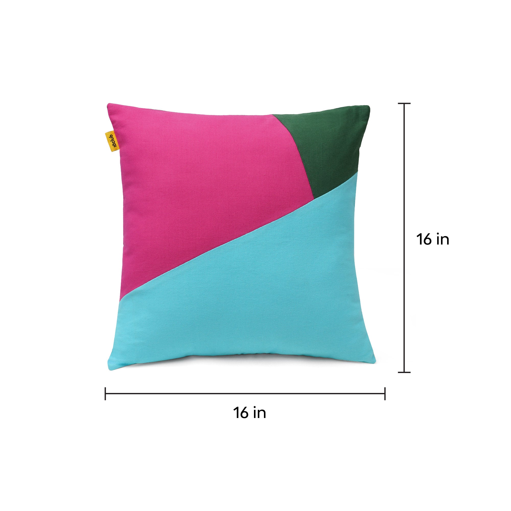 Multi Colour Geometric Cushion Cover | Set Of 2 - Image 6
