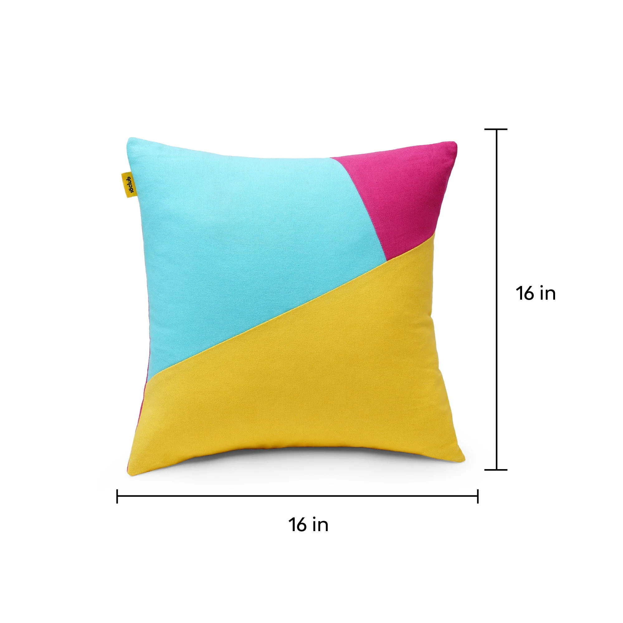 Multi-Colour Geometric Cushion Cover | Single - Image 13