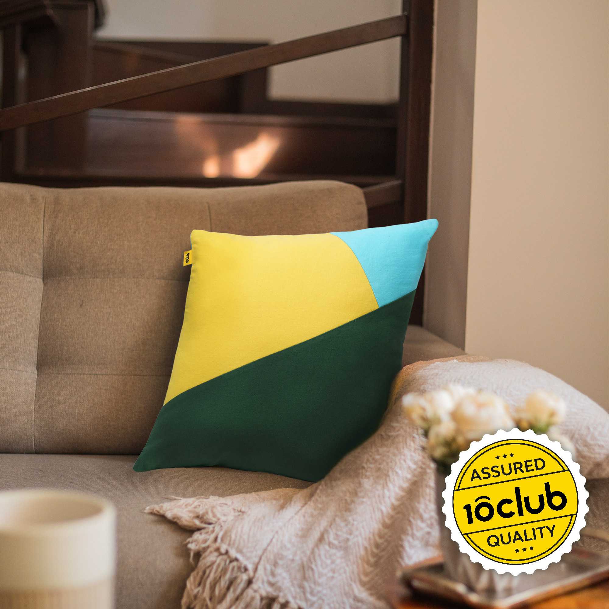 Multi-Colour Geometric Cushion Cover | Single - Image 15