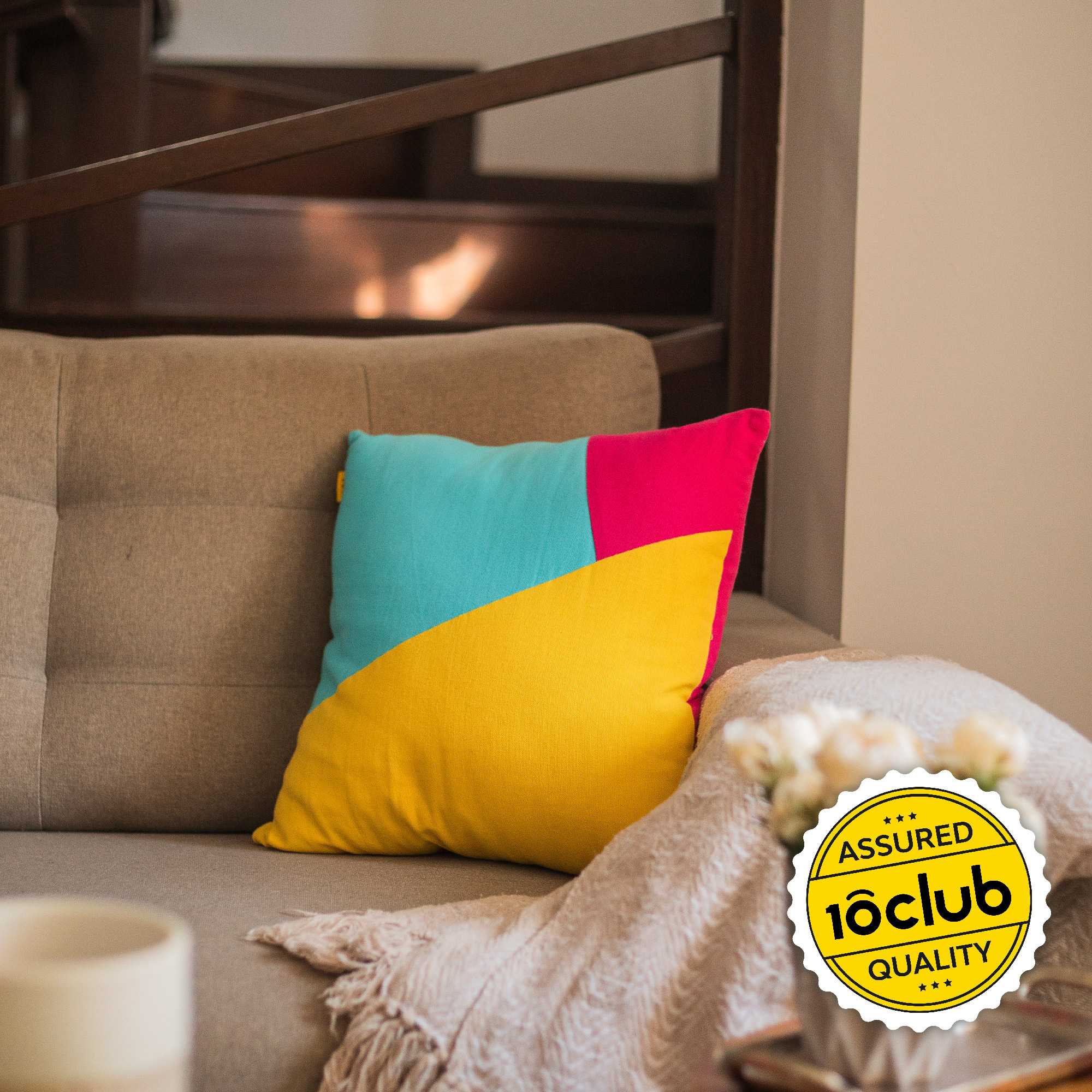 Multi-Colour Geometric Cushion Cover | Single - Image 8
