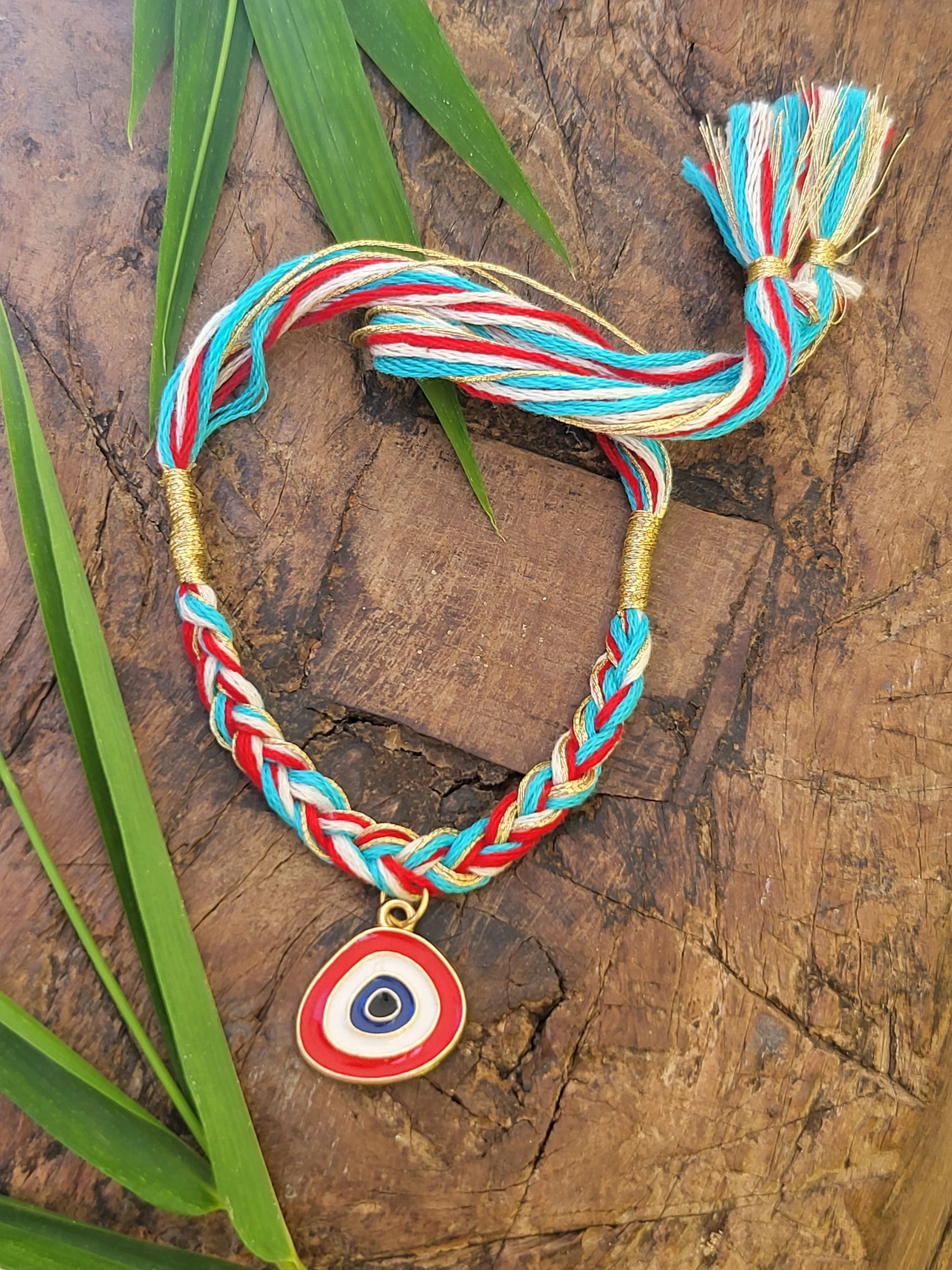 Multi coloured Evil eye